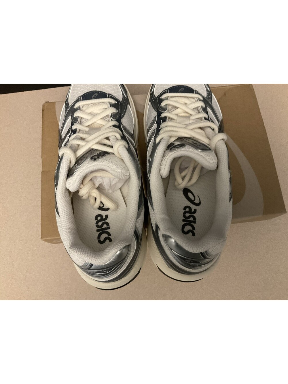 New! Womens ASICS Gel-1130 Cream/Carrier Grey Athletic Shoes. Size 7. Awesome! - Picture 8 of 10